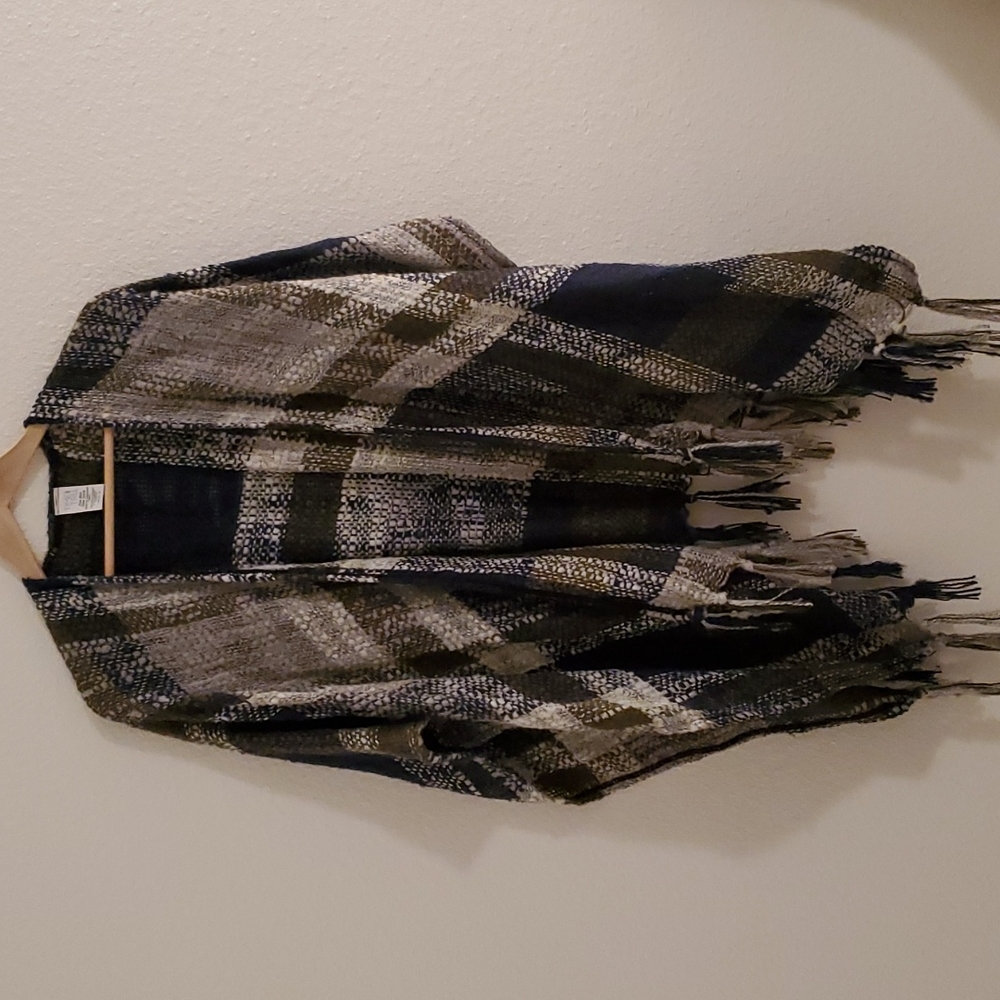 TIME AND TRU One Size Fits All Wrap Poncho